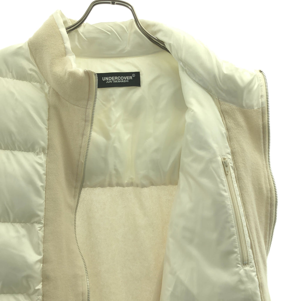UNDER COVER  / アンダーカバー | ウール 切替 中綿 ジップブルゾン | 3 | メンズ