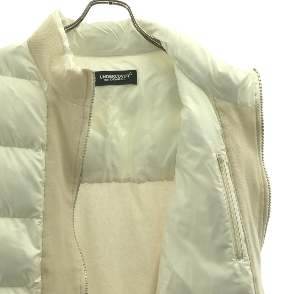 UNDER COVER  / アンダーカバー | ウール 切替 中綿 ジップブルゾン | 3 | メンズ