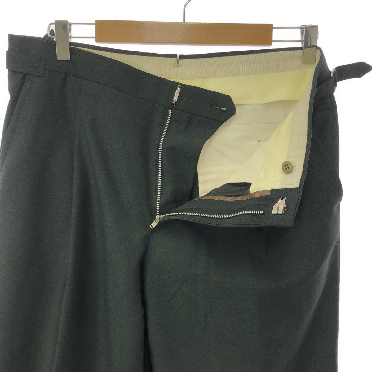 FENDART / フェンダール | side adjuster 1tuck trousers / アジャスター タックパンツ | 40 | – KLD