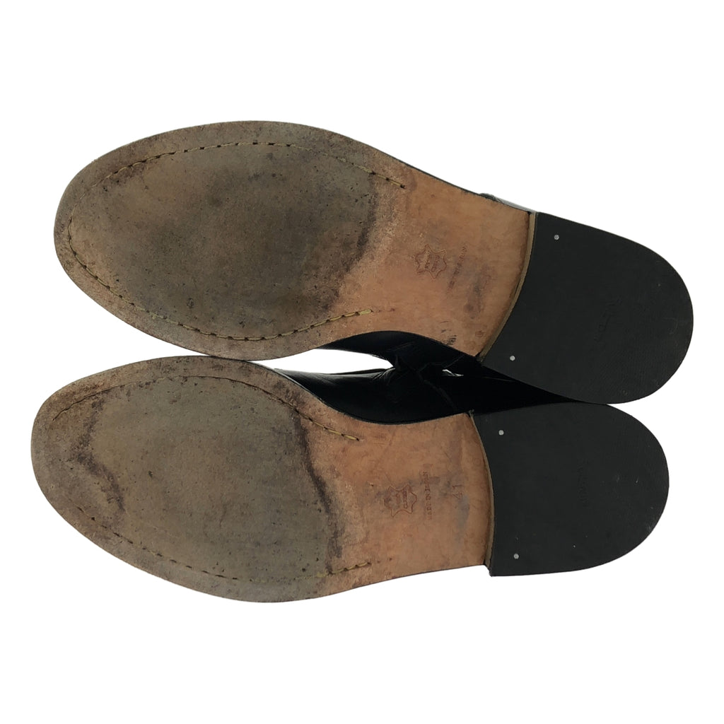 PADRONE / パドローネ | サイドジップ レースアップ ショートブーツ | 41 | メンズ