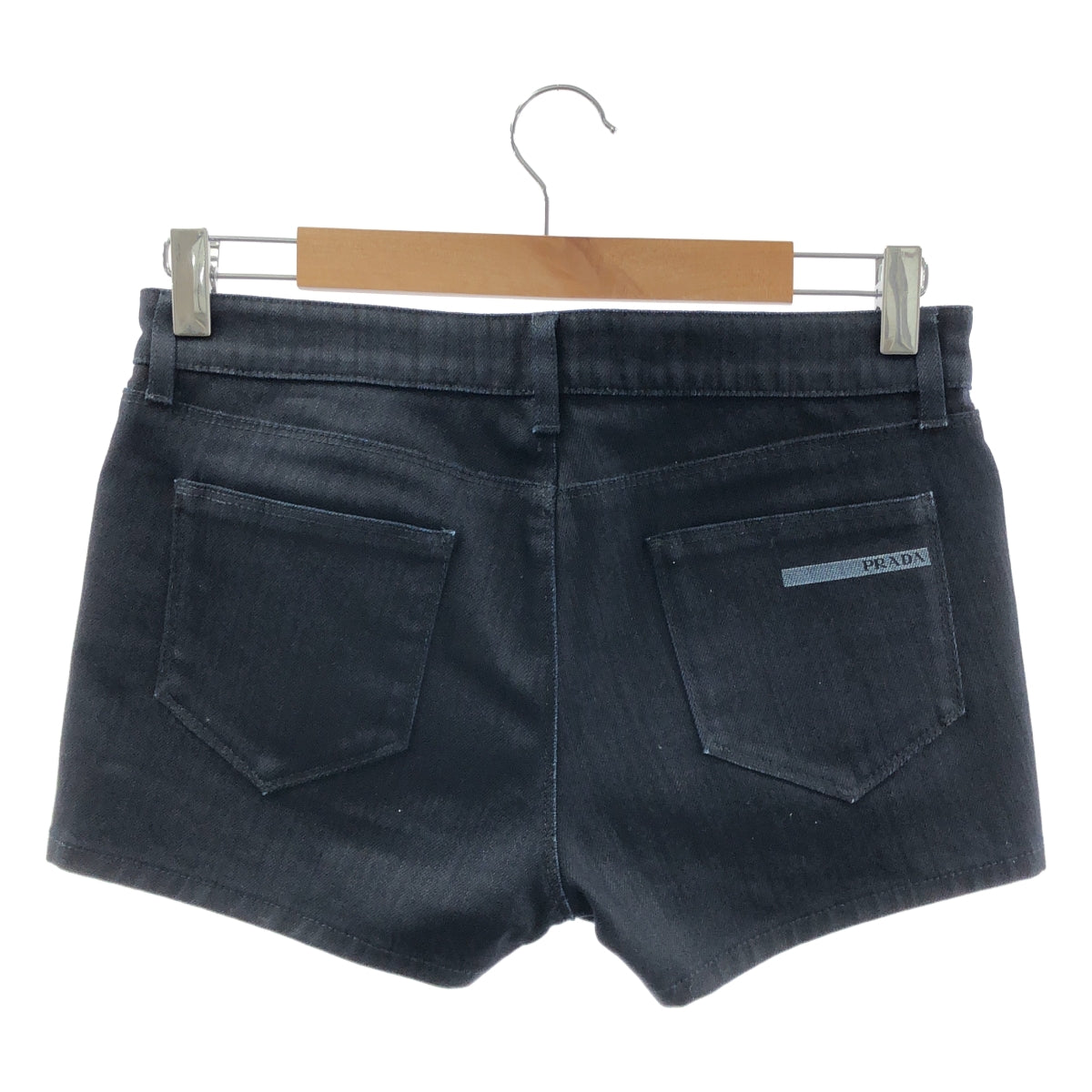 PRADA / 프라다 | 린넨 벨티드 반바지 | 38 |