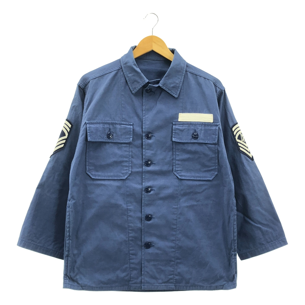 MADISON BLUE / 매디슨 블루 | MARRAKESH MILITARY JK 코튼 밀리터리 셔츠 재킷 | 00 (XS) | 블루 | 여성