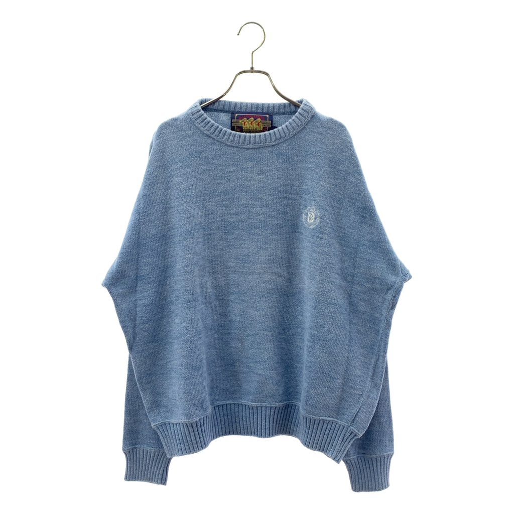 RALPH LAUREN / ラルフローレン | CHAPS 兵隊タグ / ロゴ クルーネック ニット セーター | L | メンズ