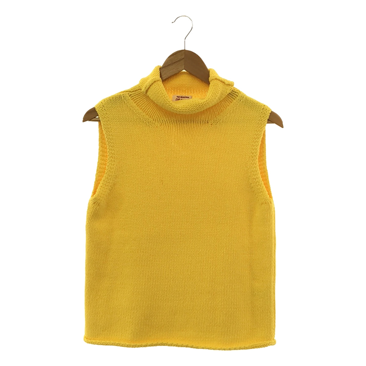 Ron Herman / Ron Herman | × ORGANIC JOHN PATRICK Organic John Patrick special order cotton turtleneck knit vest | F | Yellow | Women's