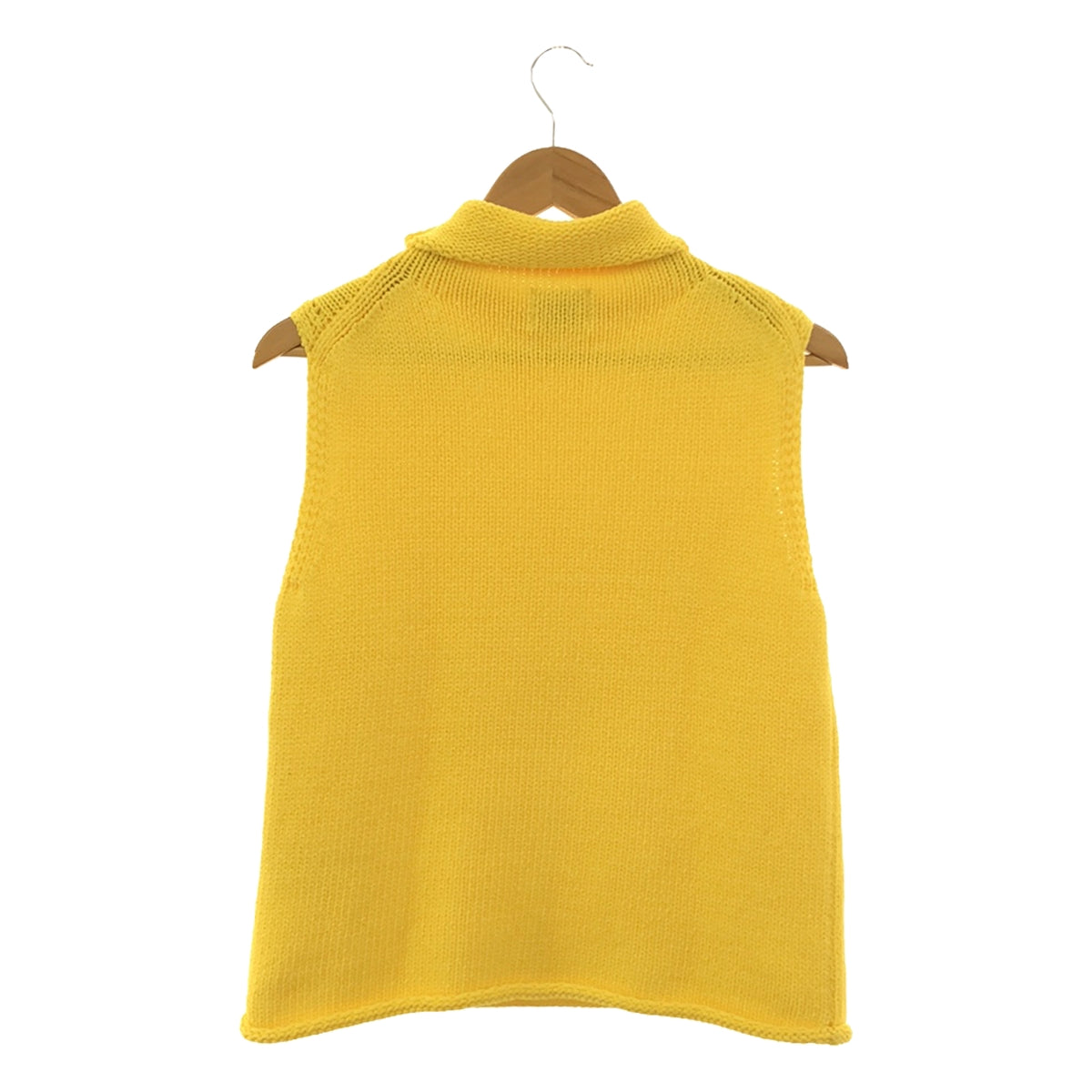 Ron Herman / Ron Herman | × ORGANIC JOHN PATRICK Organic John Patrick special order cotton turtleneck knit vest | F | Yellow | Women's