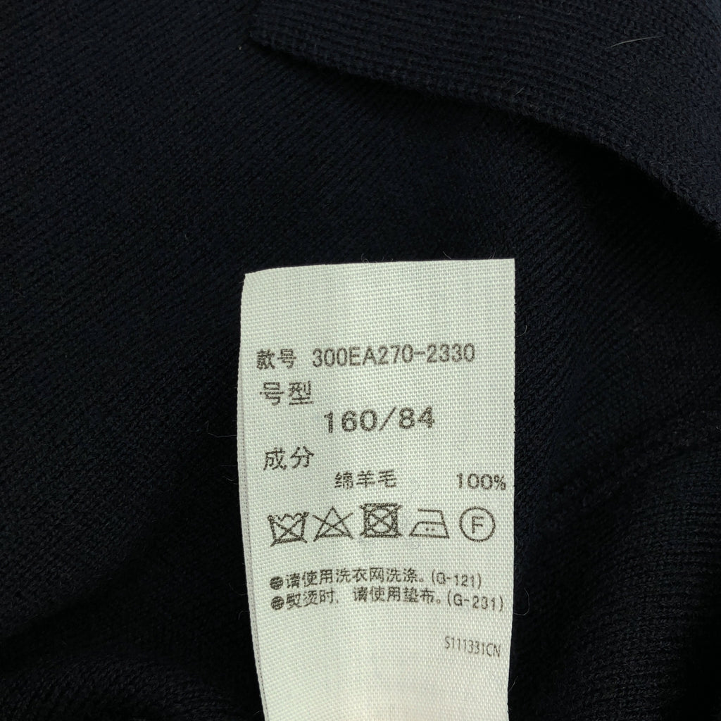 [狀況良好] ENFOLD | 多層袖口套頭針織衫 | 38碼 | 海軍藍 | 女款