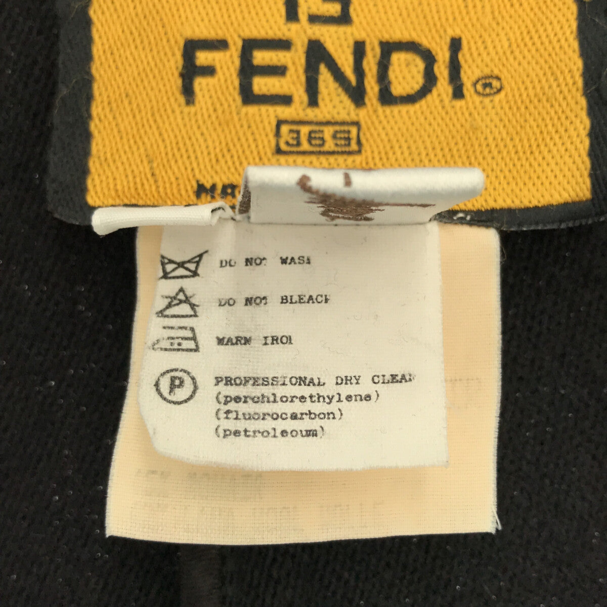 FENDI / フェンディ | ヴィンテージ neiman marcus 別注 / モヘヤファーオーバーサイズコート | 44 | ブラック – KLD