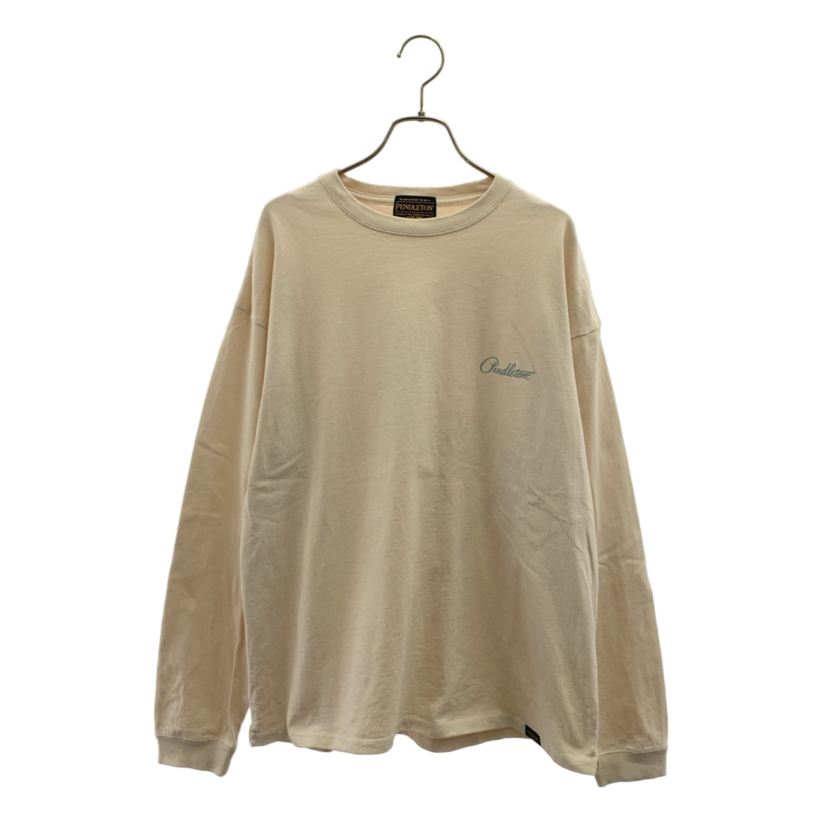 PENDLETON / 펜들턴 | Unisex Back Print Long Tee 컷소우 / 3475-3004 | M | 남성