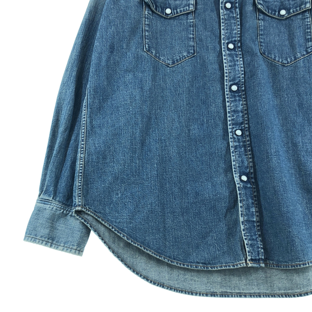 MINEDENIM / マインデニム | 2024AW | デニム ウエスタンシャツ | 1 | メンズ