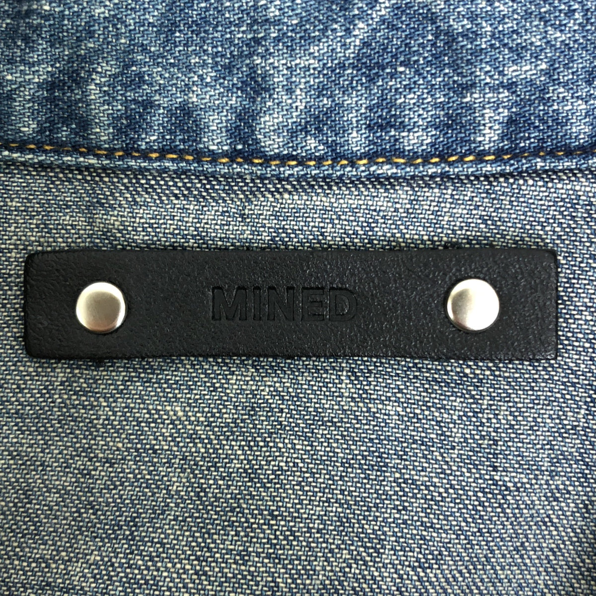 MINEDENIM / マインデニム | 2024AW | デニム ウエスタンシャツ | 1 | メンズ