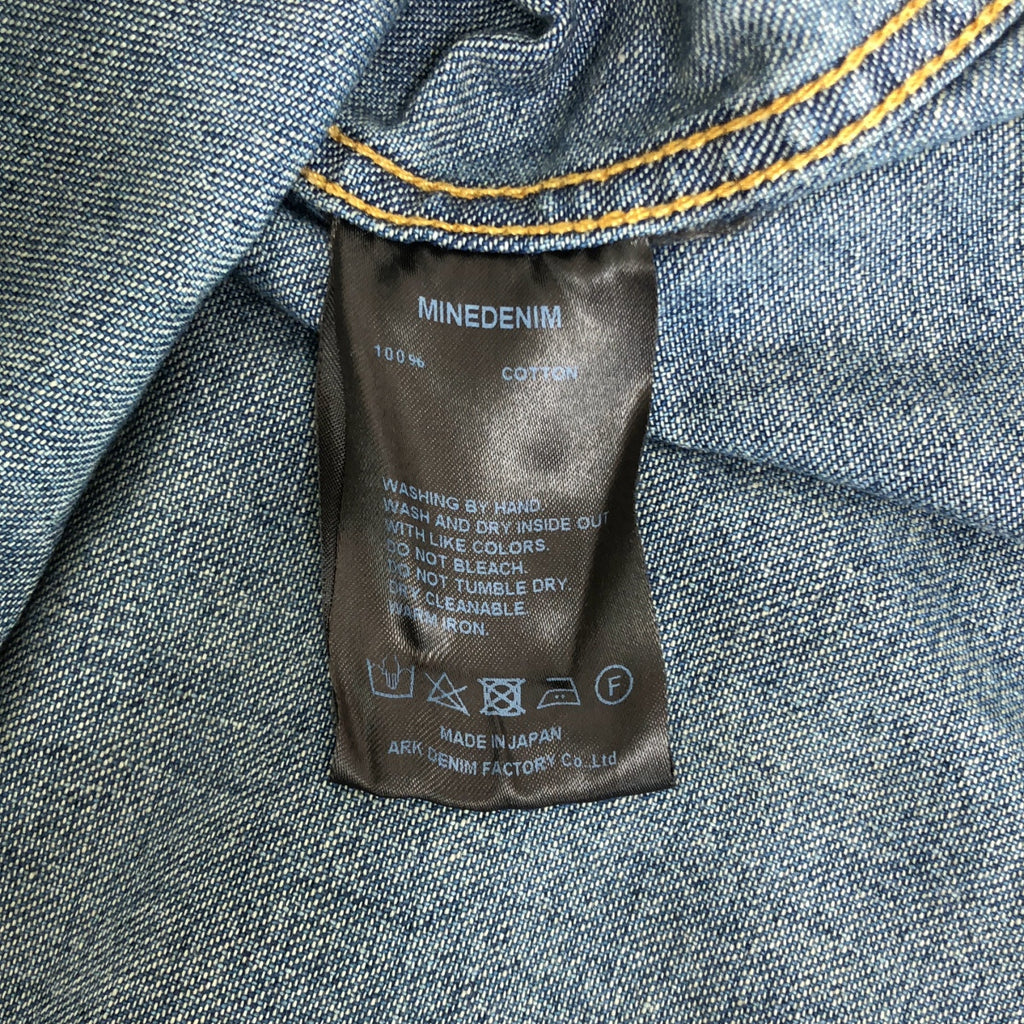 MINEDENIM / マインデニム | 2024AW | デニム ウエスタンシャツ | 1 | メンズ