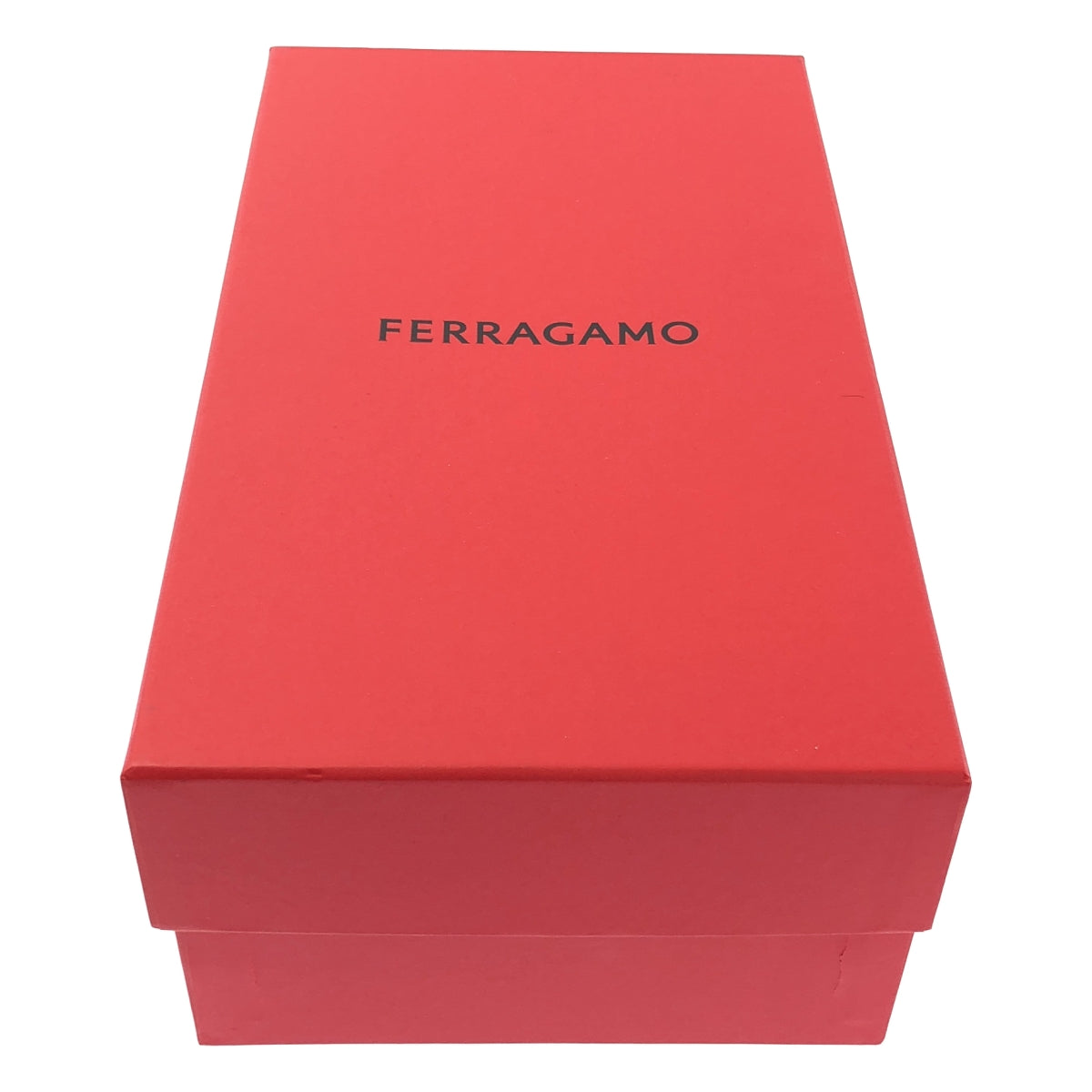 【美品】  FERRAGAMO / フェラガモ | VANIA FLATS / レザー ロゴ ポインテッドトゥ パンプス ミュール | 5 | オフホワイト | レディース