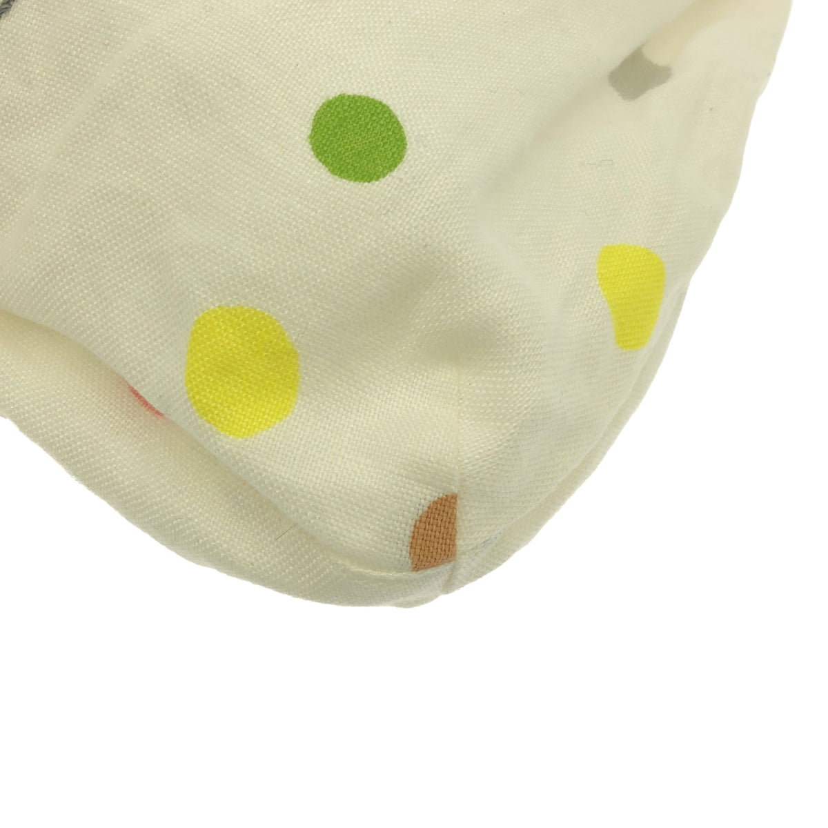 mina perhonen / mina perhonen | Linen colorful dot bunny bag |