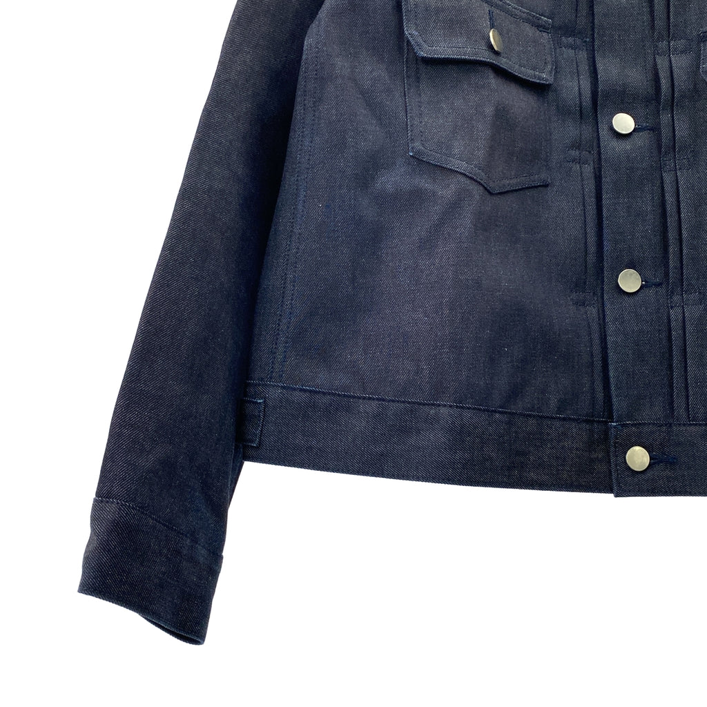 FUMITO GANRYU / 후미토간류 | PLEATED BLOUSON 데님 재킷 | 1 | 남성