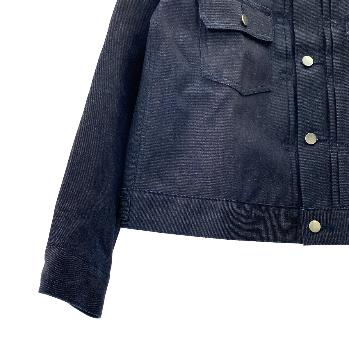 FUMITO GANRYU / 후미토간류 | PLEATED BLOUSON 데님 재킷 | 1 | 남성
