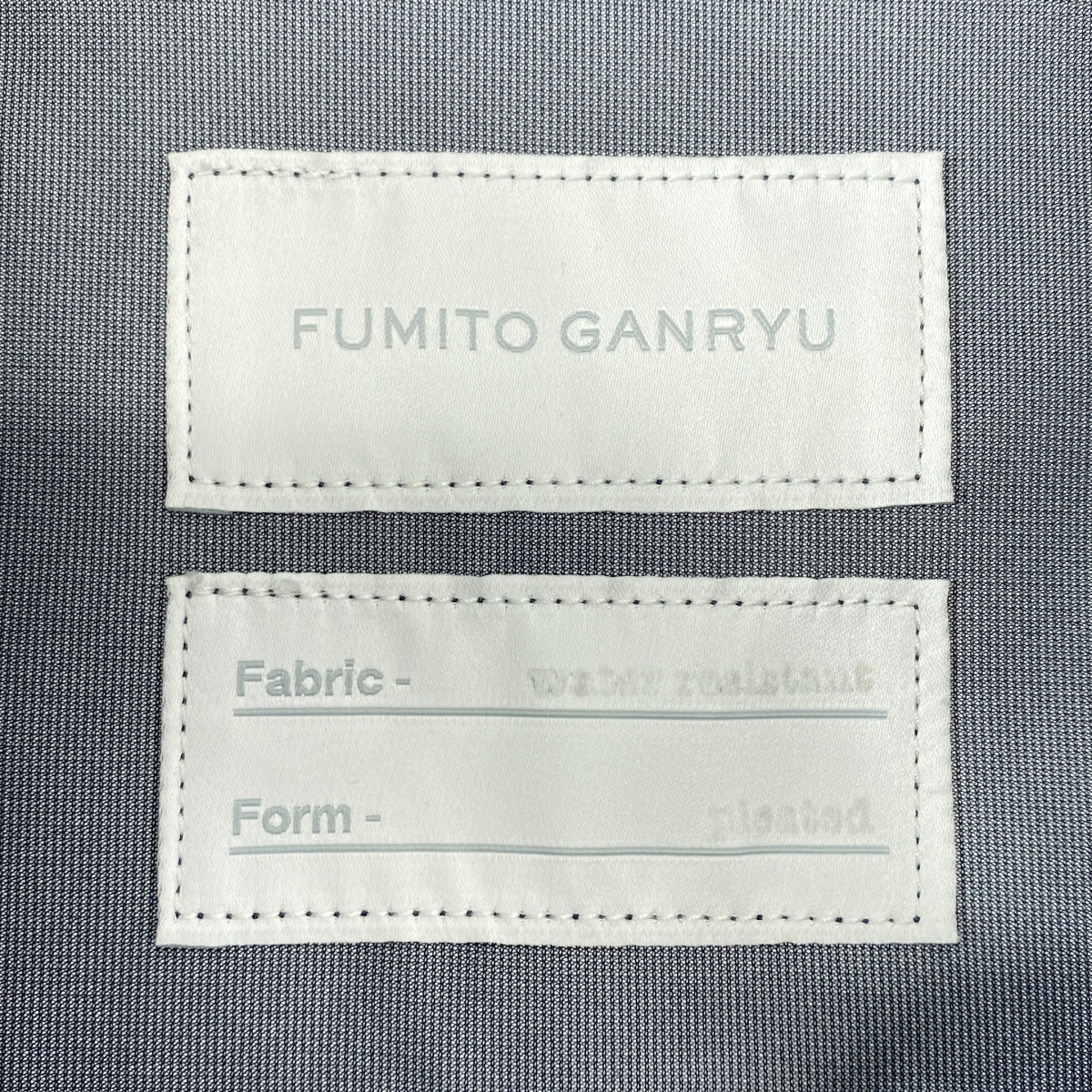FUMITO GANRYU / 후미토간류 | PLEATED BLOUSON 데님 재킷 | 1 | 남성