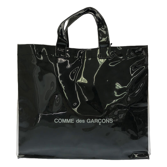 COMME des GARCONS | BLACK MARKET | PVC double-sided logo tote bag |