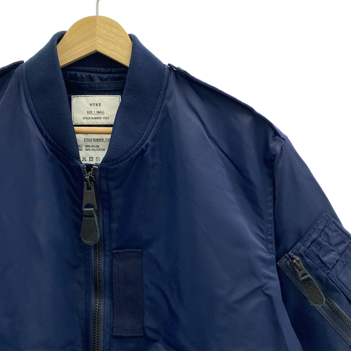 HYKE / 하이크 | 2023SS | TYPE L-2A JACKET MA-1 비행 재킷 | S | 여성