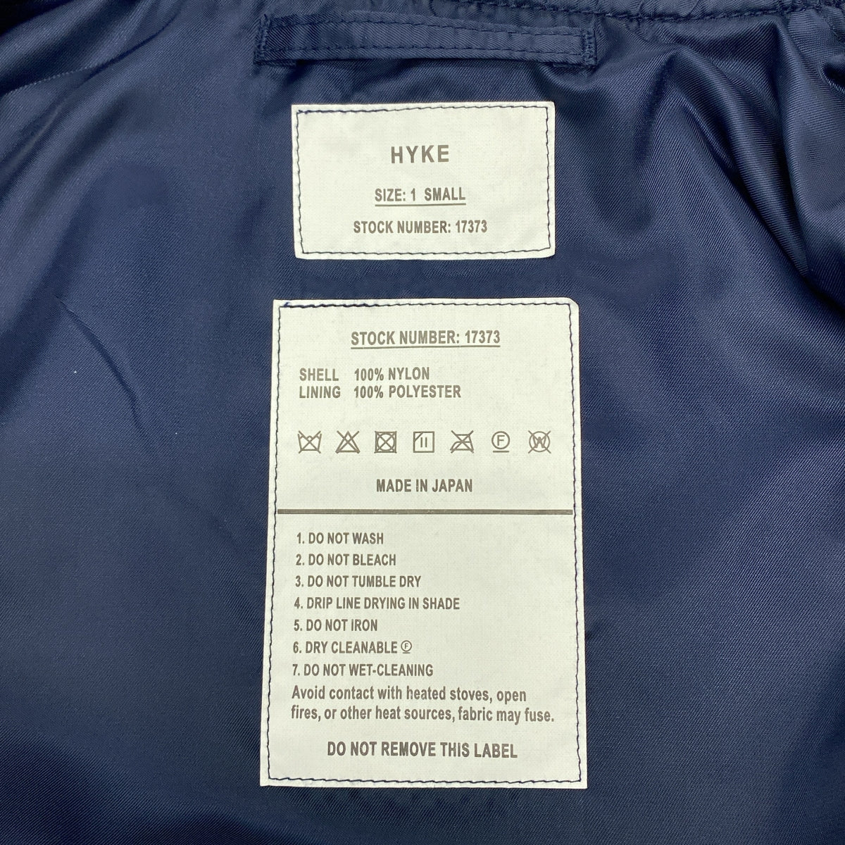 HYKE / 하이크 | 2023SS | TYPE L-2A JACKET MA-1 비행 재킷 | S | 여성