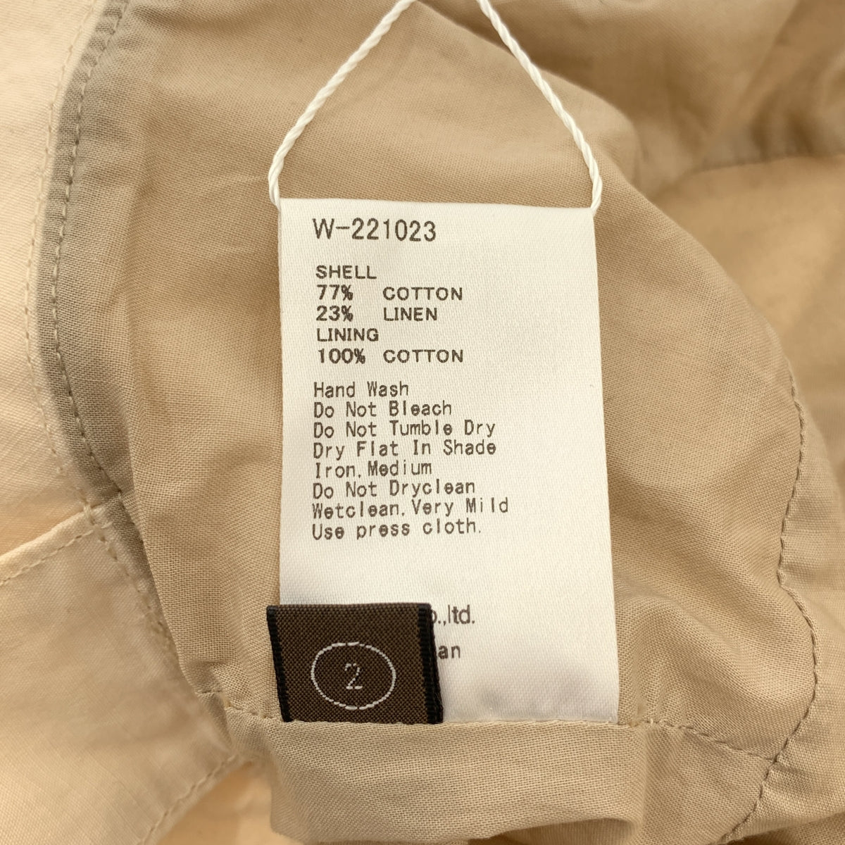 KIJIMA TAKAYUKI / キジマタカユキ | 2022SS | COTTON LINEN SLAB BUCKET HAT コットンリネン スラブ バケットハット | 2 | その他