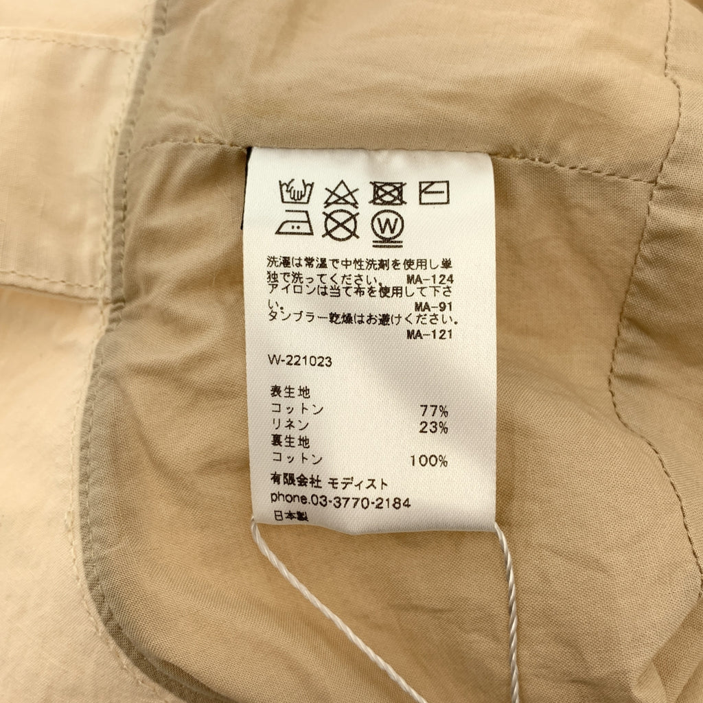 KIJIMA TAKAYUKI / キジマタカユキ | 2022SS | COTTON LINEN SLAB BUCKET HAT コットンリネン スラブ バケットハット | 2 | その他