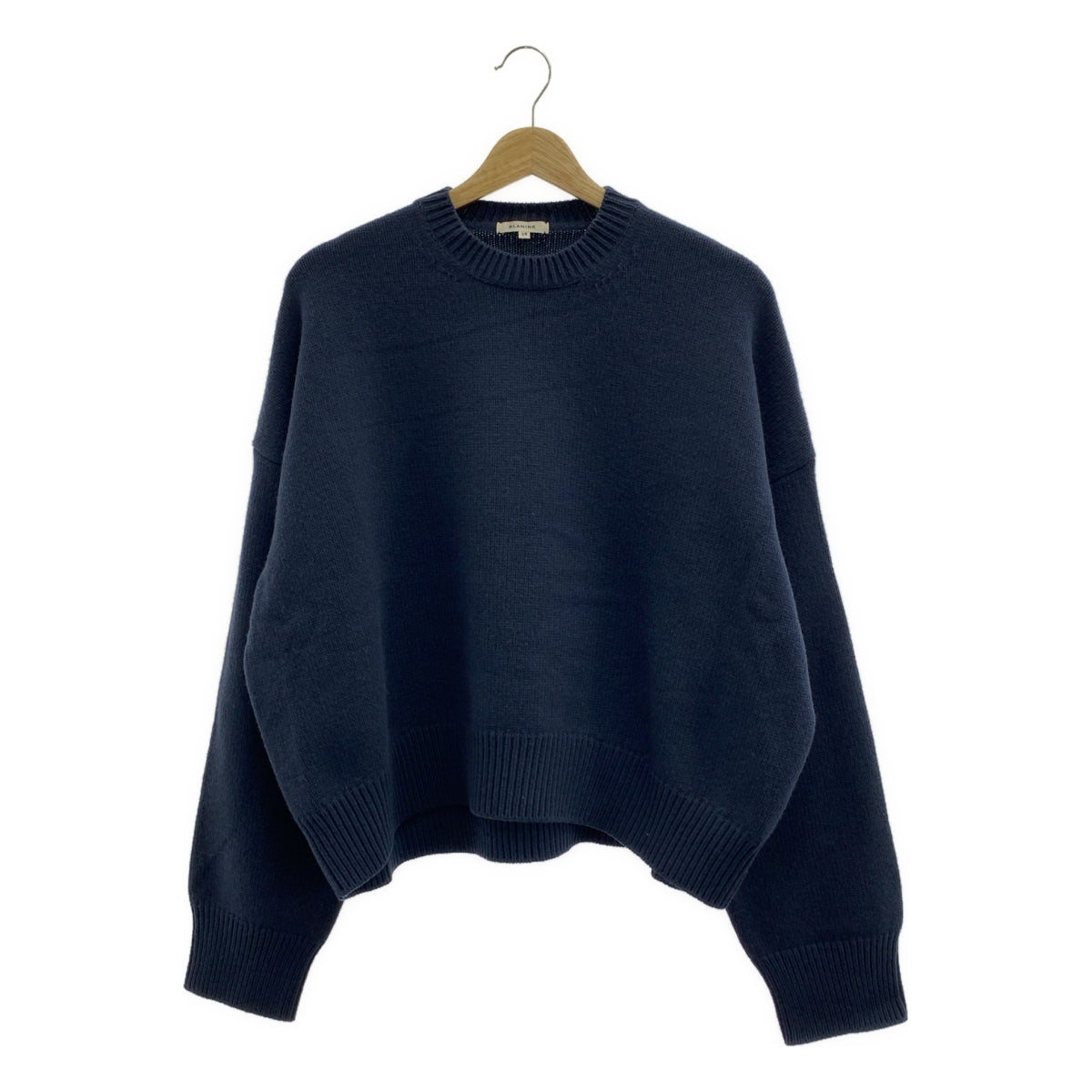 BLAMINK / ブラミンク | ウールカシミヤ5Gクルーネックロングスリーブ