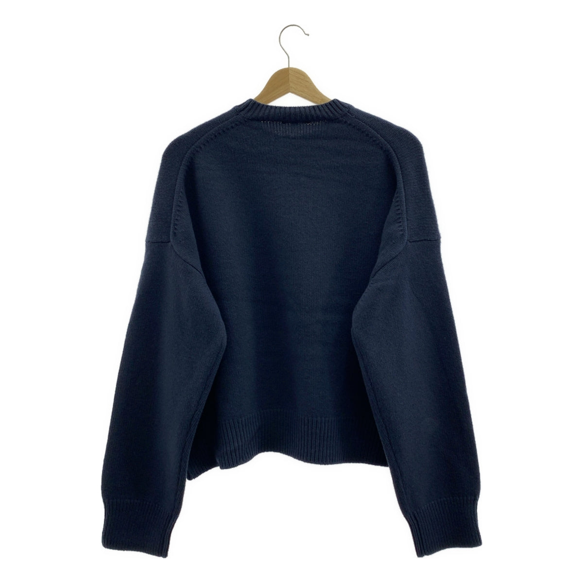 BLAMINK / ブラミンク | ウールカシミヤ5Gクルーネックロングスリーブ