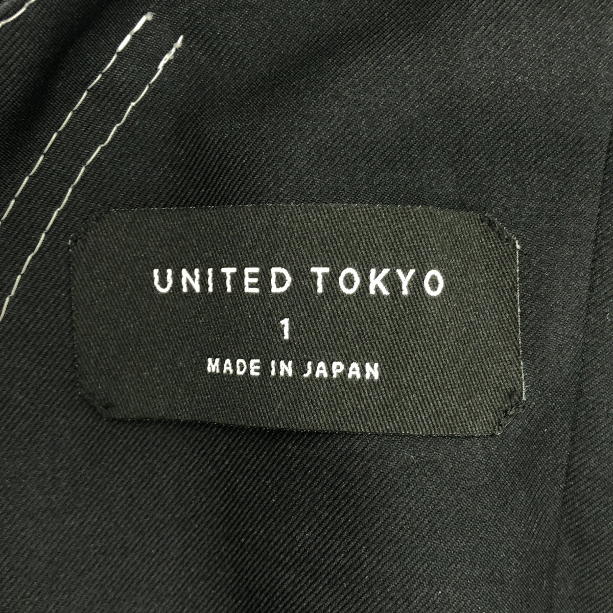 UNITED TOKYO / 유나이티드 도쿄 | 2021SS | 플리츠 도킹 쟌스카 원피스 | 1 | 블랙 | 여성