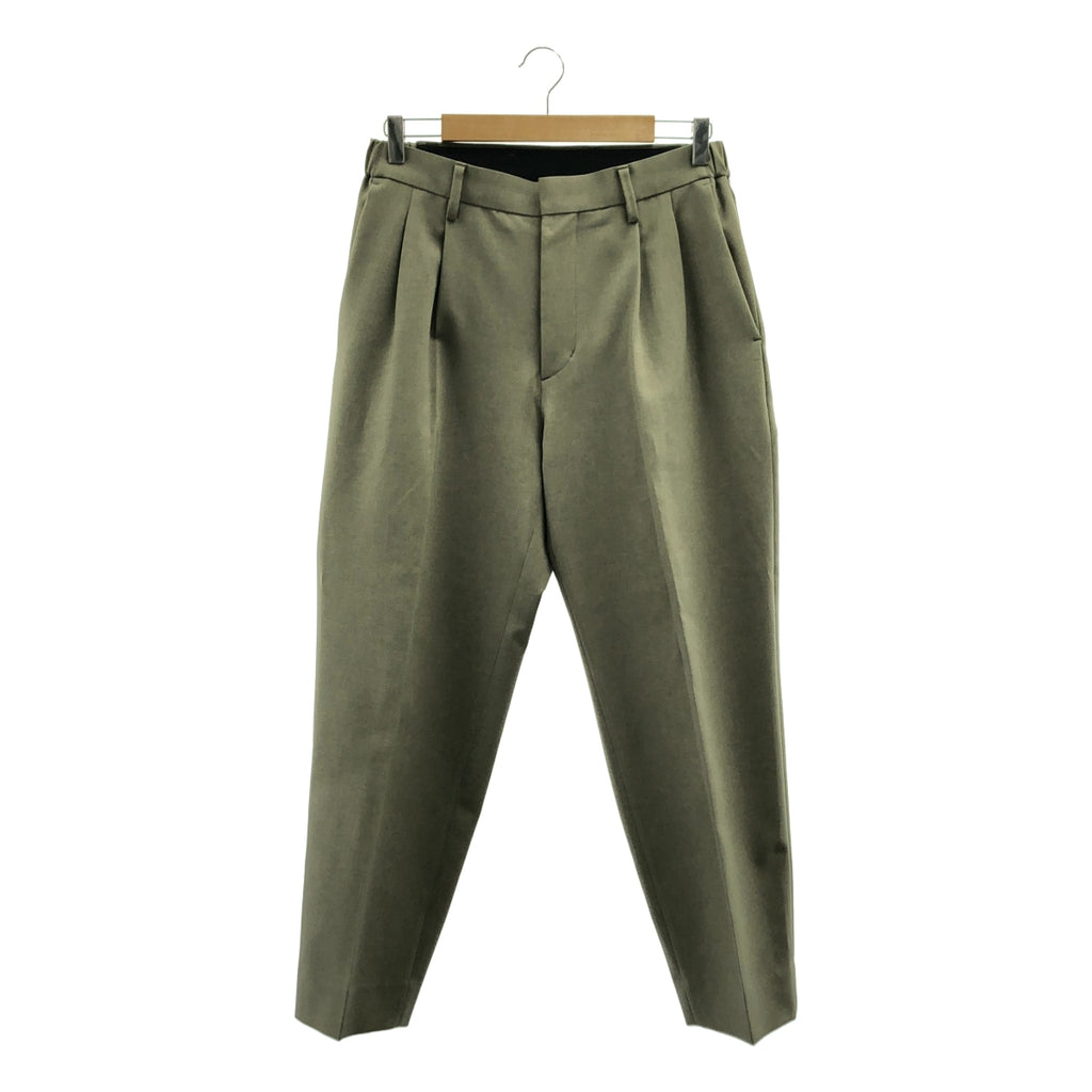 UNITED TOKYO / ユナイテッドトウキョウ | 撥水relaction スラックス パンツ | 2 | ベージュ | メンズ