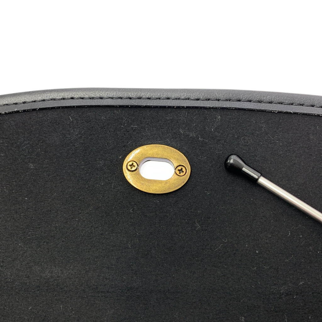 JISTORY / ジストリー | レザー ターンロック フラップ ショルダーバッグ |