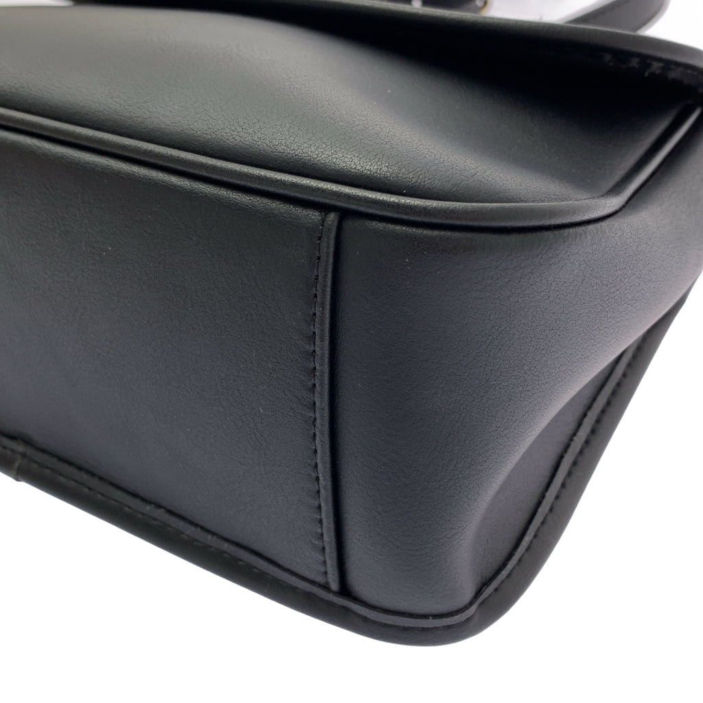 JISTORY / ジストリー | レザー ターンロック フラップ ショルダーバッグ |