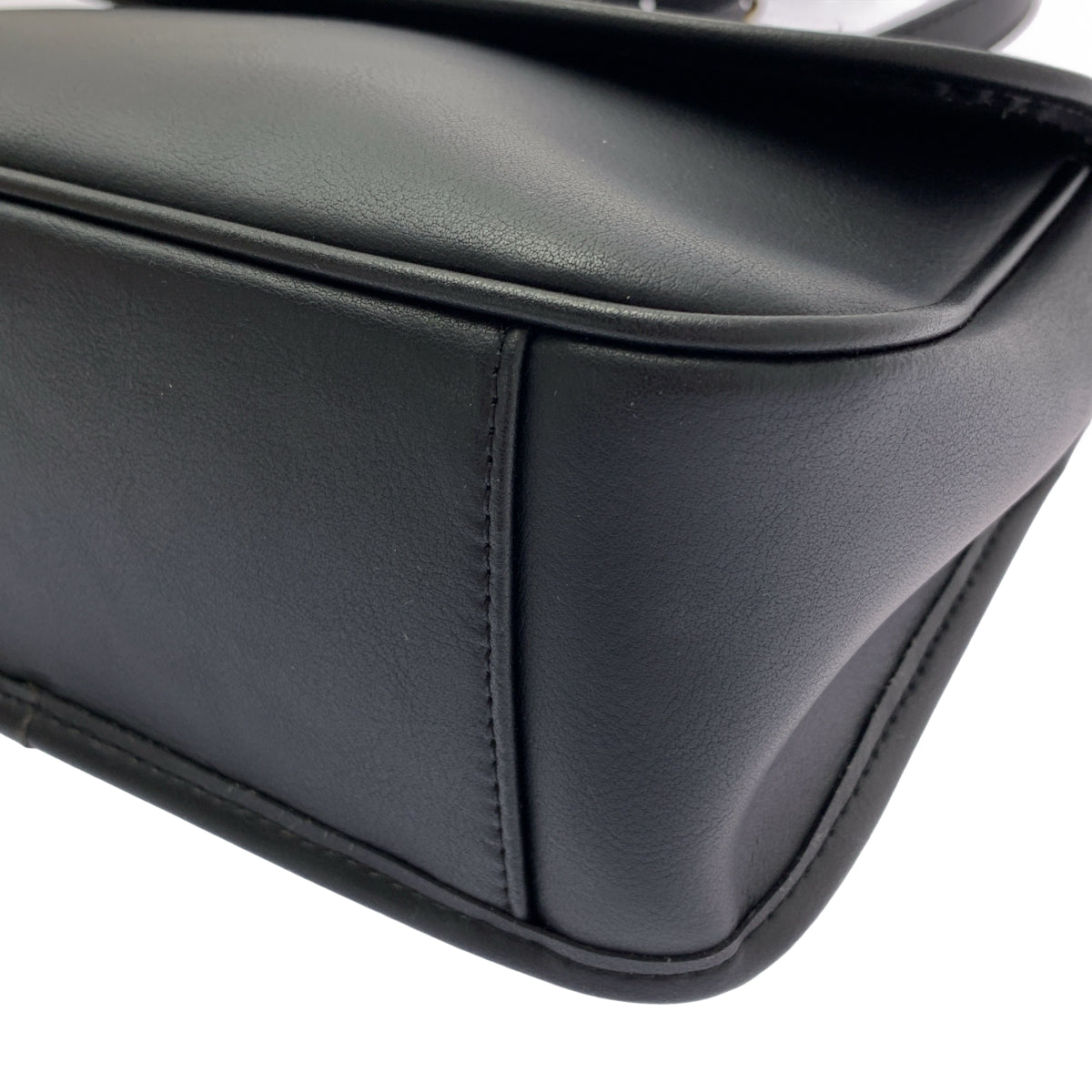 JISTORY / ジストリー | レザー ターンロック フラップ ショルダーバッグ |