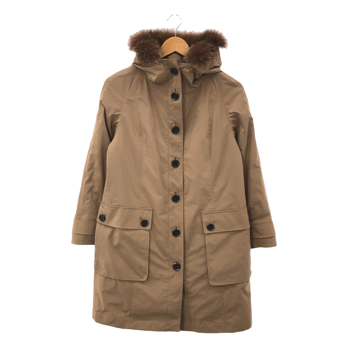 BURBERRY LONDON | 2-way down liner with Nova check hooded coat | Size 38 | Women's