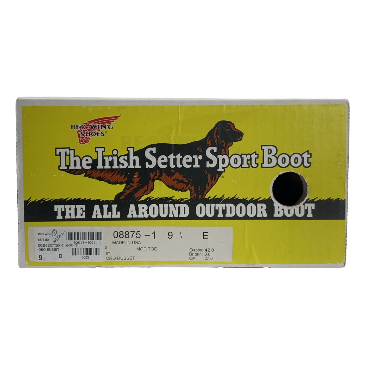 RED WING / レッドウィング | Irish setter 犬タグ 復刻 8875 レースアップ ブーツ | 9E | メンズ