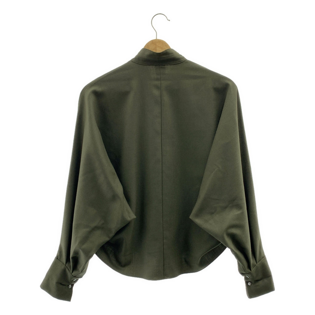 SUPPORT SURFACE / サポートサーフェス | ウール ポリエステル ドルマンスリーブシャツ | 0 | レディース