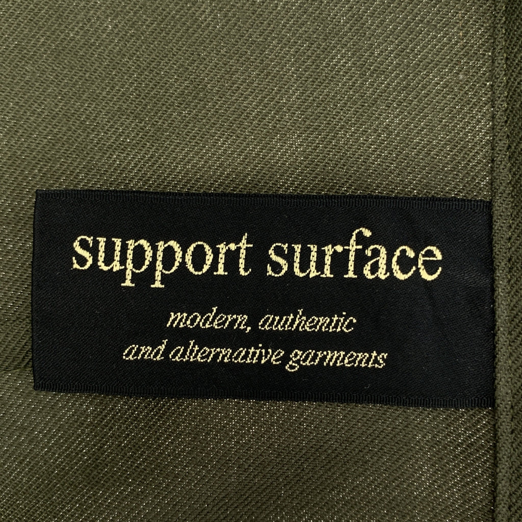 SUPPORT SURFACE / サポートサーフェス | ウール ポリエステル ドルマンスリーブシャツ | 0 | レディース