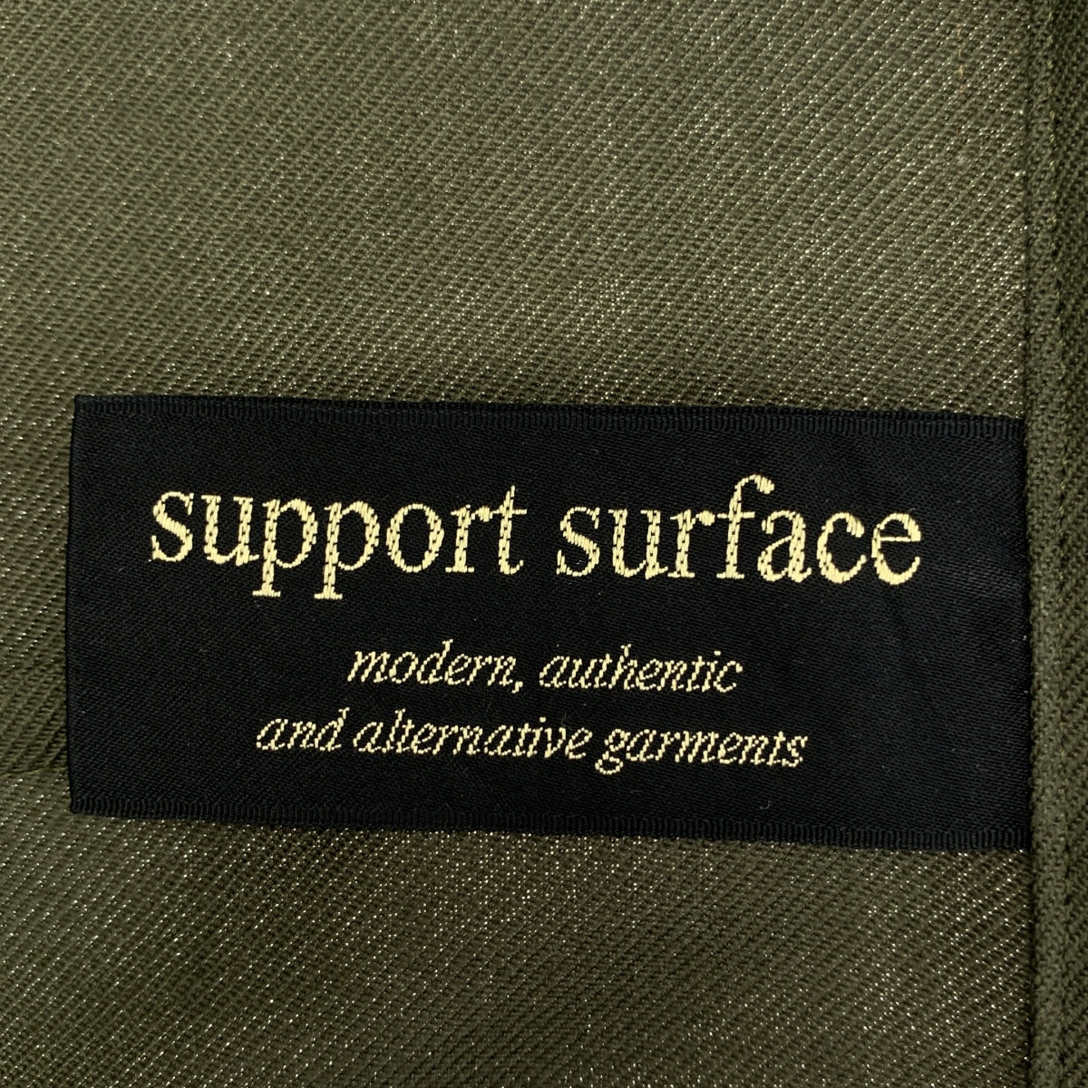 SUPPORT SURFACE / サポートサーフェス | ウール ポリエステル ドルマンスリーブシャツ | 0 | レディース