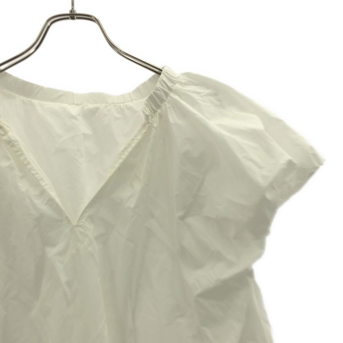 CELERI | 棉質泡泡袖/褶皺蓬鬆襯衫式上衣 | F |