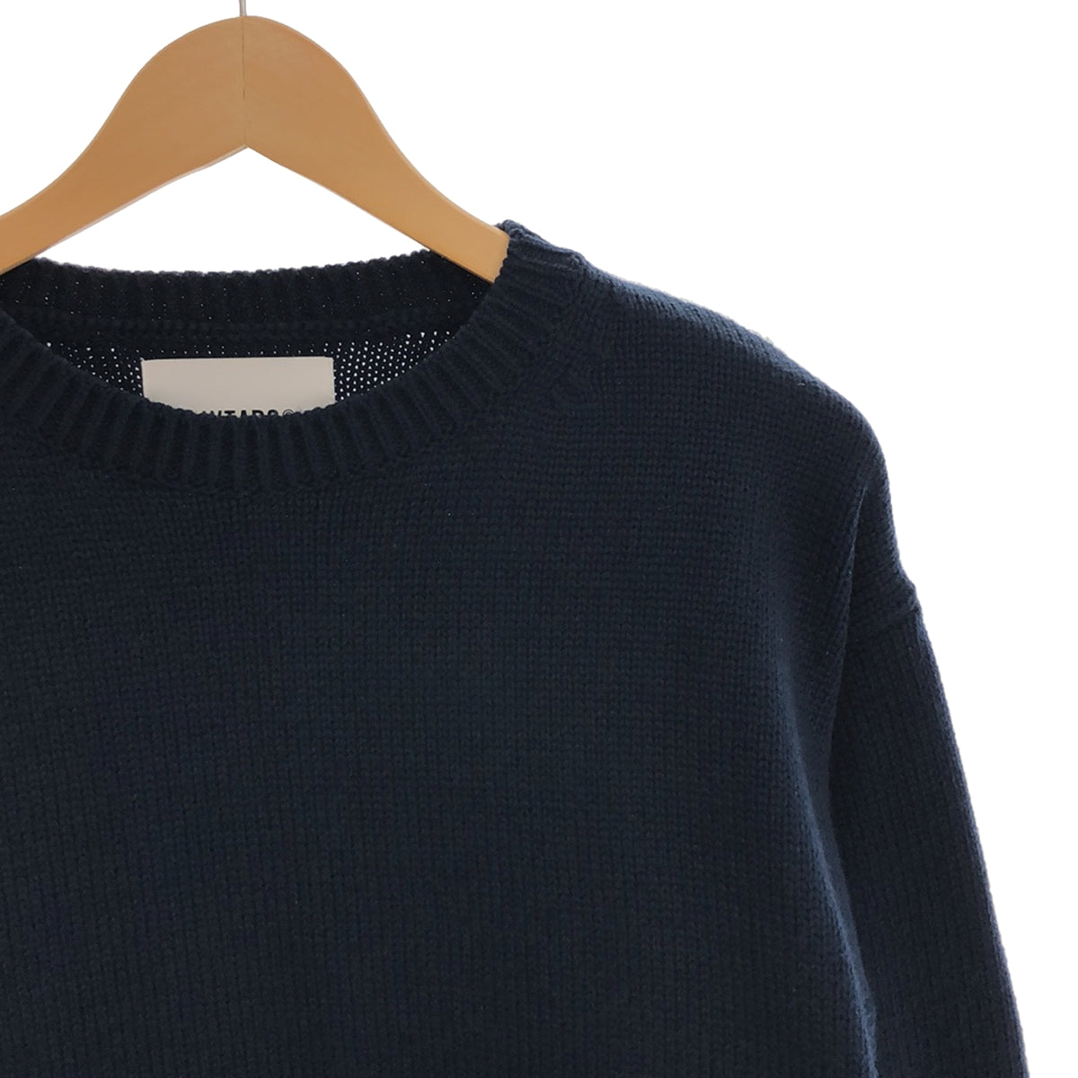WTAPS / ダブルタップス | 2023AW | CREW NECK 02 / SWEATER / POLY.SIGN /  EX47collection / クルーネック ニット | 1 | メンズ