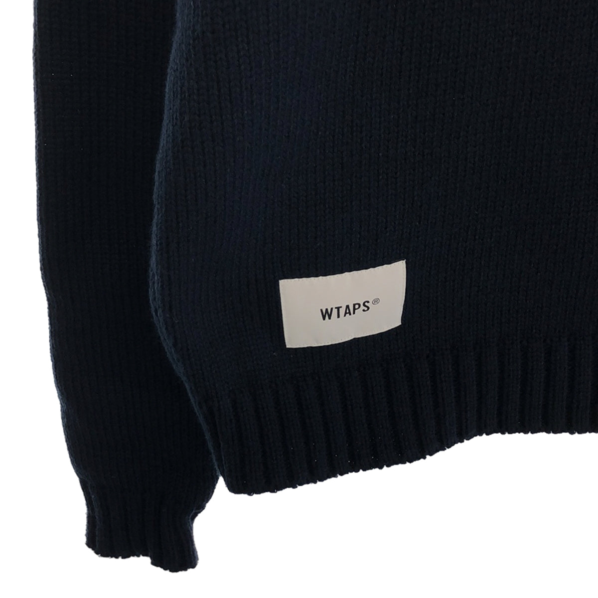 WTAPS / ダブルタップス | 2023AW | CREW NECK 02 / SWEATER / POLY.SIGN /  EX47collection / クルーネック ニット | 1 | メンズ