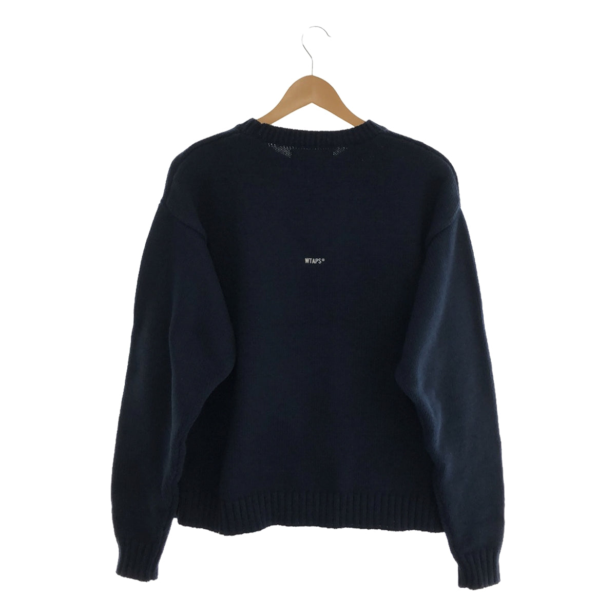 WTAPS / ダブルタップス | 2023AW | CREW NECK 02 / SWEATER / POLY.SIGN /  EX47collection / クルーネック ニット | 1 | メンズ