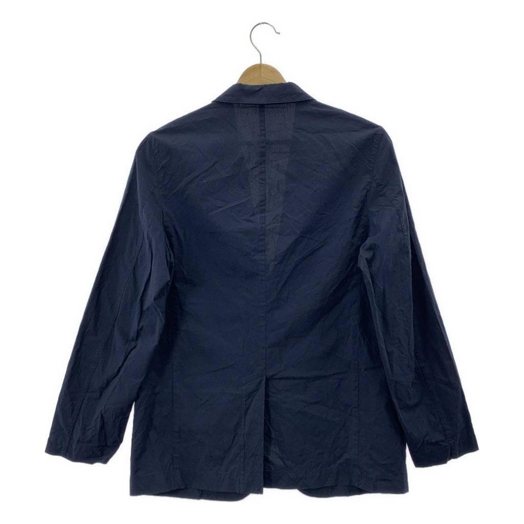 MARGARET HOWELL / マーガレットハウエル | コットン 2B テーラード ジャケット | S | ネイビー | メンズ