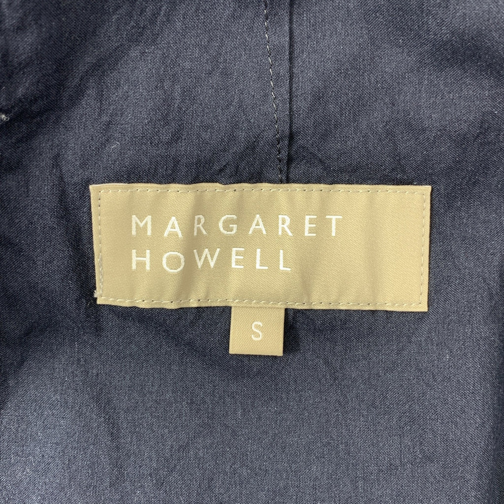 MARGARET HOWELL / マーガレットハウエル | コットン 2B テーラード ジャケット | S | ネイビー | メンズ