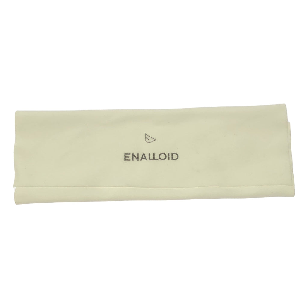 ENALLOID / 에나로이드 | 메탈 프레임 안경 케이스 있음 | 47◻︎21 | 베이지계