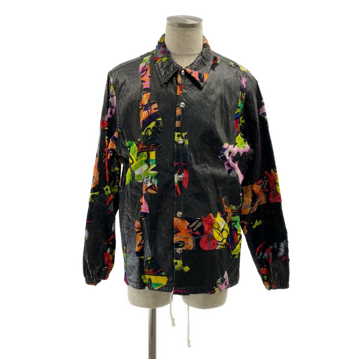 COMME des GARÇONS HOMME PLUS | 2020 春夏 |背面塗層標誌抽繩教練外套 | SHOPBOP尺寸 M |