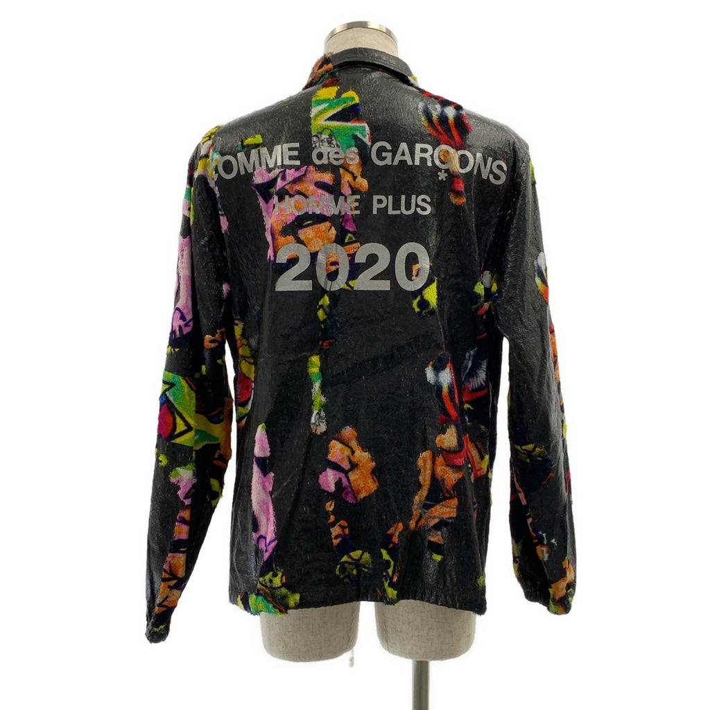 COMME des GARÇONS HOMME PLUS | 2020 春夏 |背面塗層標誌抽繩教練外套 | SHOPBOP尺寸 M |