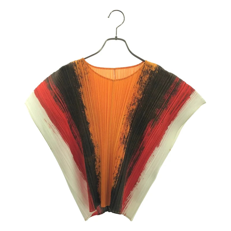 PLEATS PLEASE ISSEY MIYAKE / 플리츠 플리즈 이세이 미야케 | JUMP 프린트 플리츠 탑 |