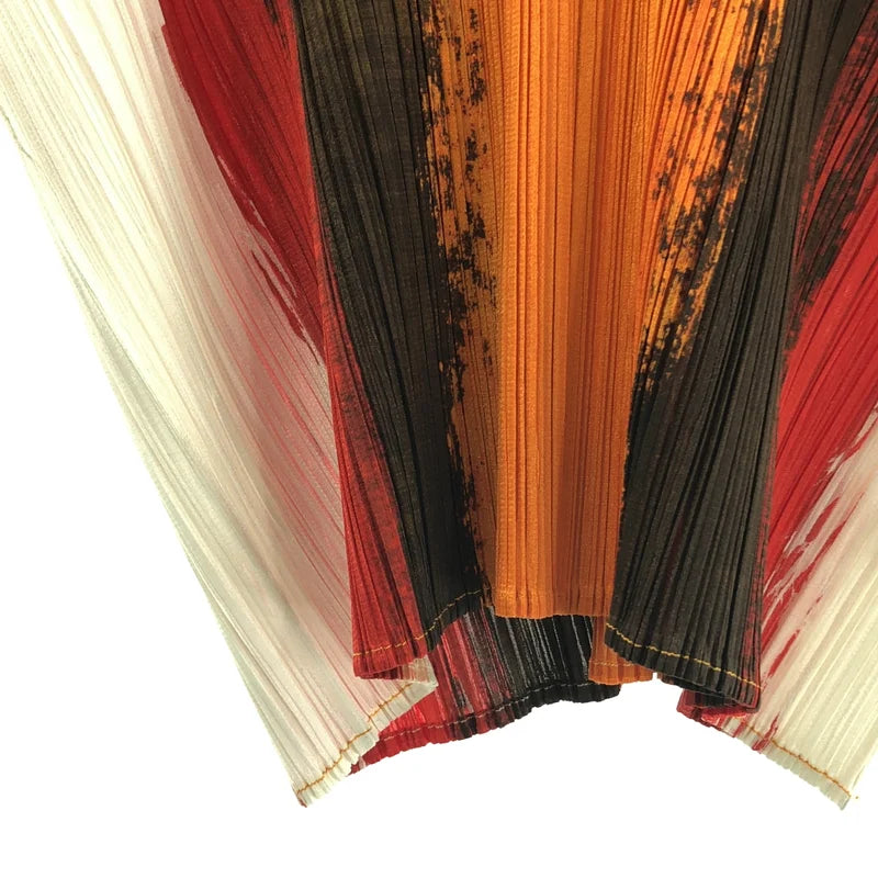 PLEATS PLEASE ISSEY MIYAKE / 플리츠 플리즈 이세이 미야케 | JUMP 프린트 플리츠 탑 |