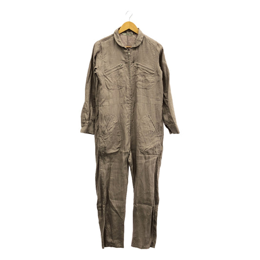 [Good Condition] pelleq / Perek | French linen twill jumpsuit | Jumpsuit | 36 | Purple | Women's