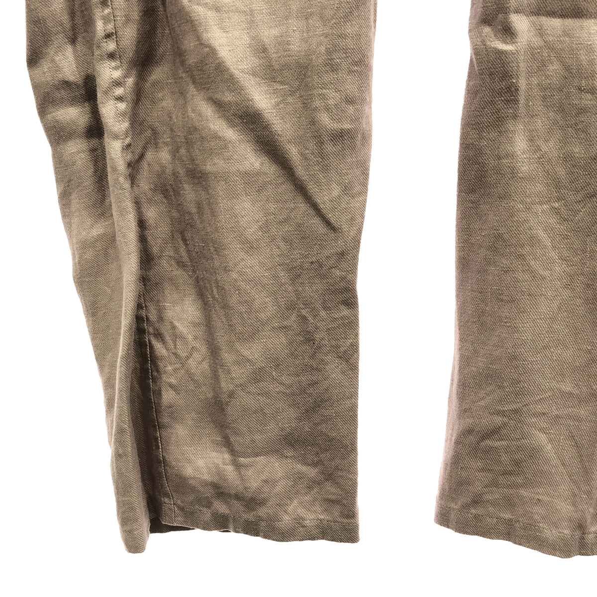【미품】 pelleq / 페렉 | French linen twill jump suit 점프 슈트 | 36 | 퍼플 | 여성